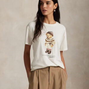 Polo Bear Cotton Jersey Tee