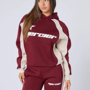 Sporty Hoodie Cabernet