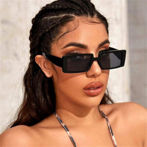 ADE WU Rectangle Sunglasses